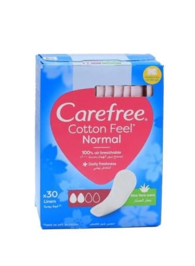 Daily Sanitary Pantyliners with Aloe Vera 30 Pieces